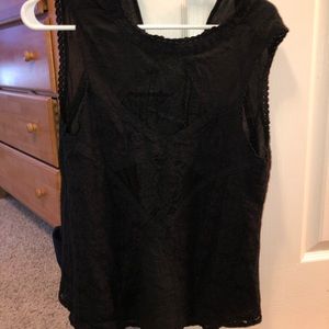 Cute lace tank top